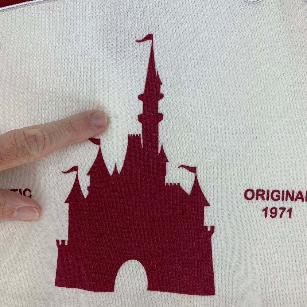 Walt Disney World Cinderella Castle Women's Cream Pullover Size 2XL - Picture 11 of 15